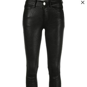 BNWT Zadig & Voltaire Phlame Crinkle leather pant